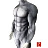 Husky Muscle Petsuits | 3D Padded Furry Muscle Costume