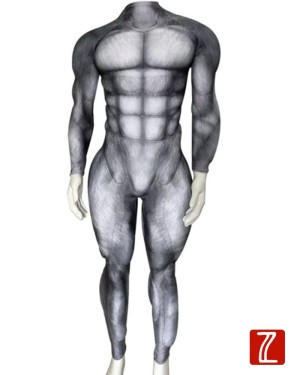 Husky Muscle Petsuits | 3D Padded Furry Muscle Costume