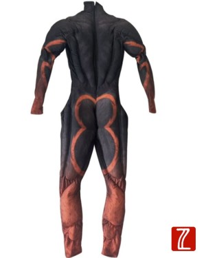 Lightning Pattern Muscle | 3D Padded Furry Muscle Costume