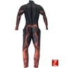 Lightning Pattern Muscle | 3D Padded Furry Muscle Costume
