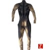Costume musclé au design berger allemand | Costume de fourrure musculaire rembourré 3D