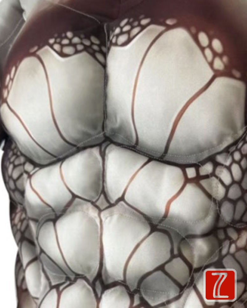 Cosplay Muscle Petsuit | 3D Padded Furry Muscle Costume