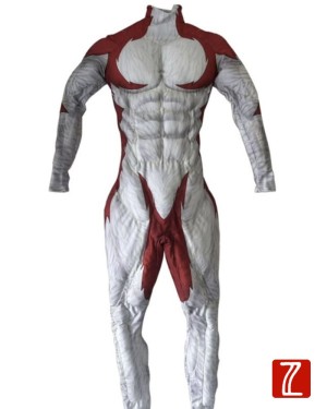 Wolf Muscle Petsuit | 3D Padded Furry Muscle Costume