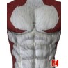 Costume de muscle à motif loup | Costume de fourrure musculaire rembourré 3D