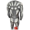 Black Muscle Jumpsuit | 3D Padded Furry Muscle Costume