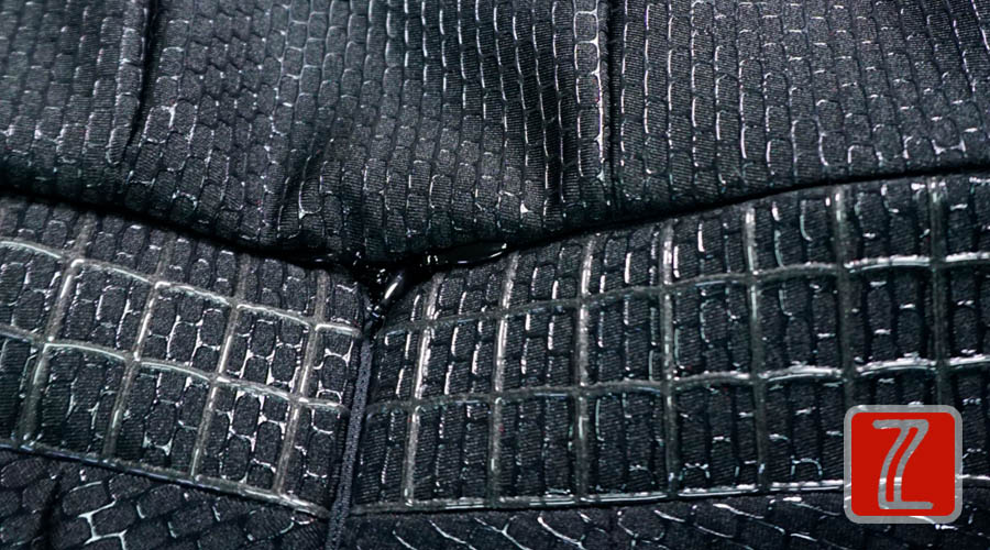 black spiderman suits U-shaped zipper